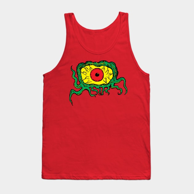 Crawling Eye Monster Tank Top by jarhumor